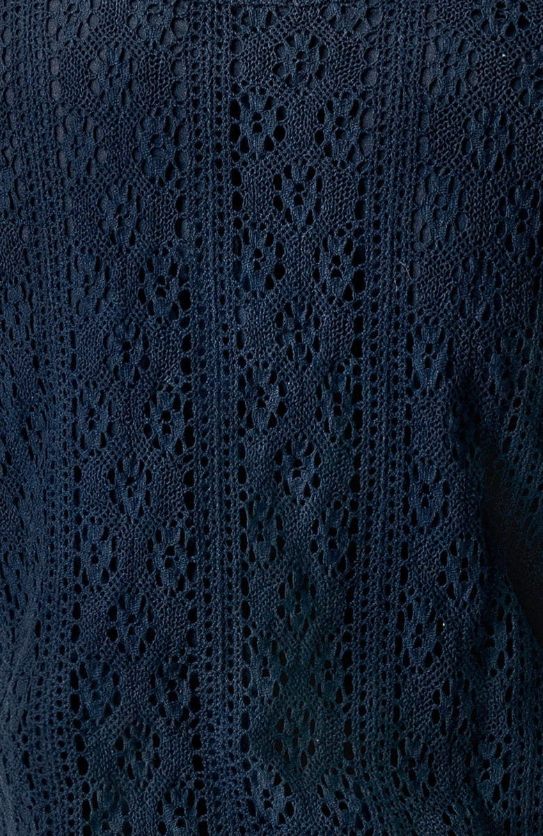 Tunic - Not My Mom&#39;s Doily - Rachel Lace Navy