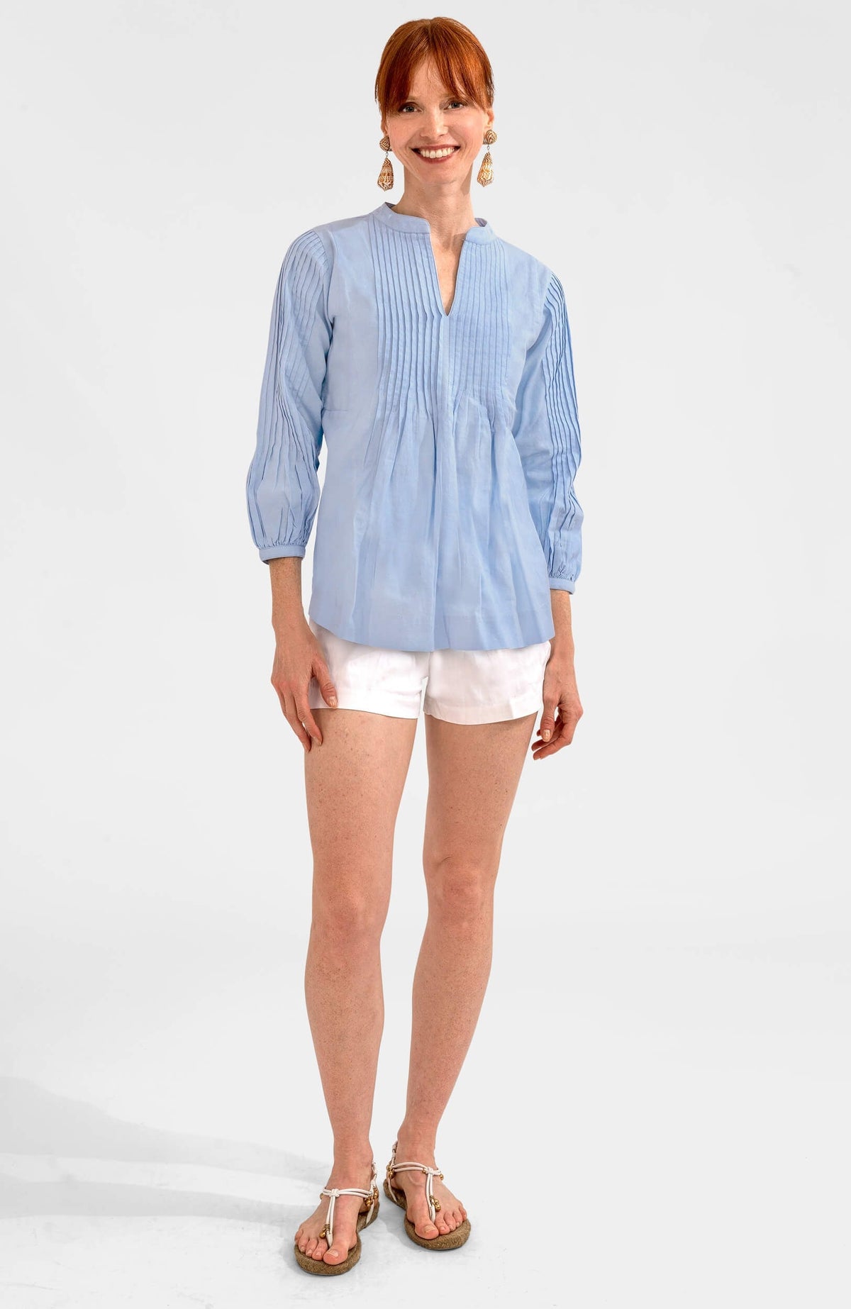 Nip Tuck Tunic - Solid Periwinkle