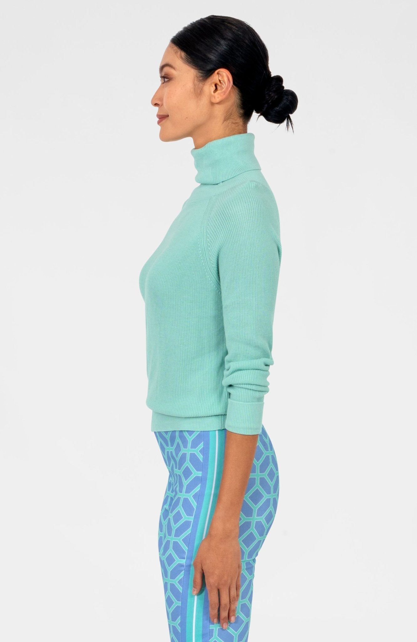 Turtle Sweater Seafoam
