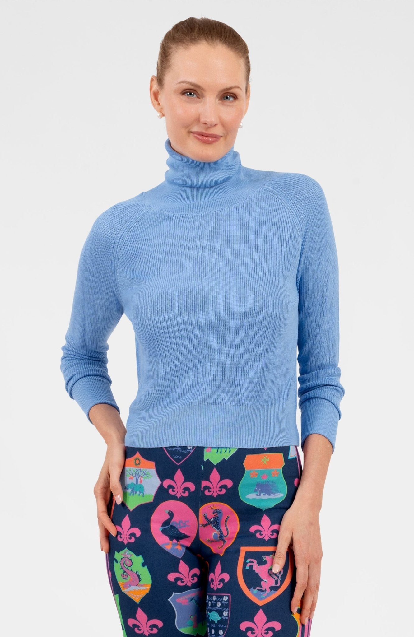 Turtle Sweater Periwinkle