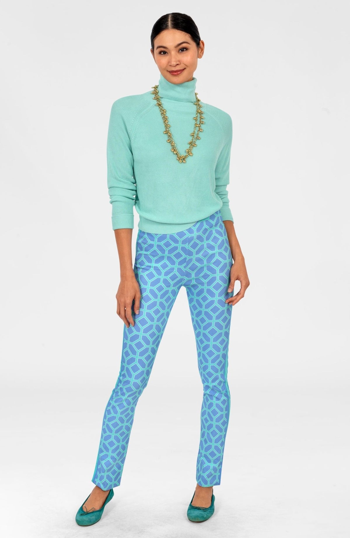 Turtle Sweater Seafoam