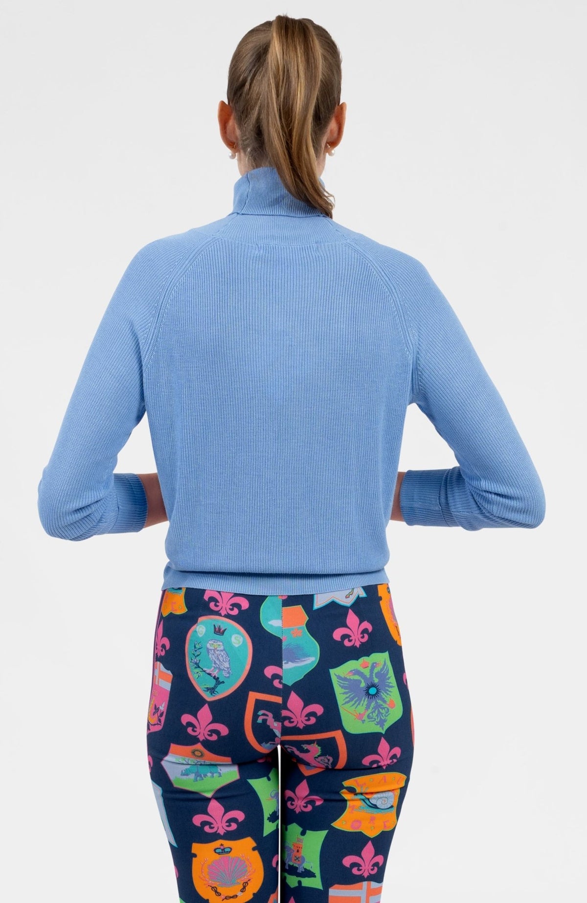 Turtle Sweater Periwinkle