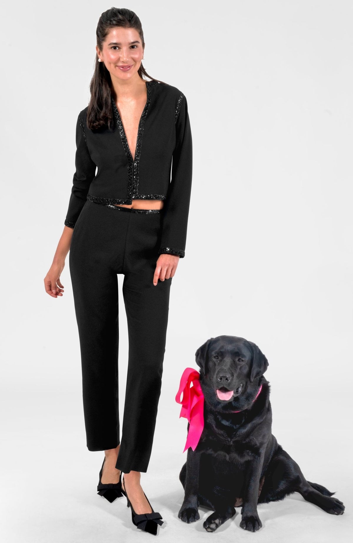 Twinkle Trouser - Met Ball Twinkle Black