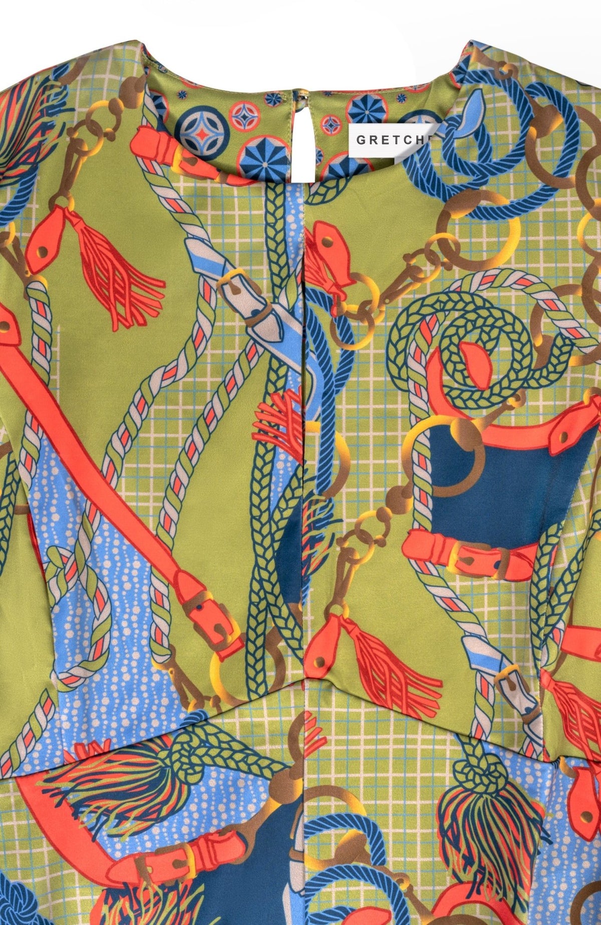 Twirly Whirly Dress - Ditto Olive