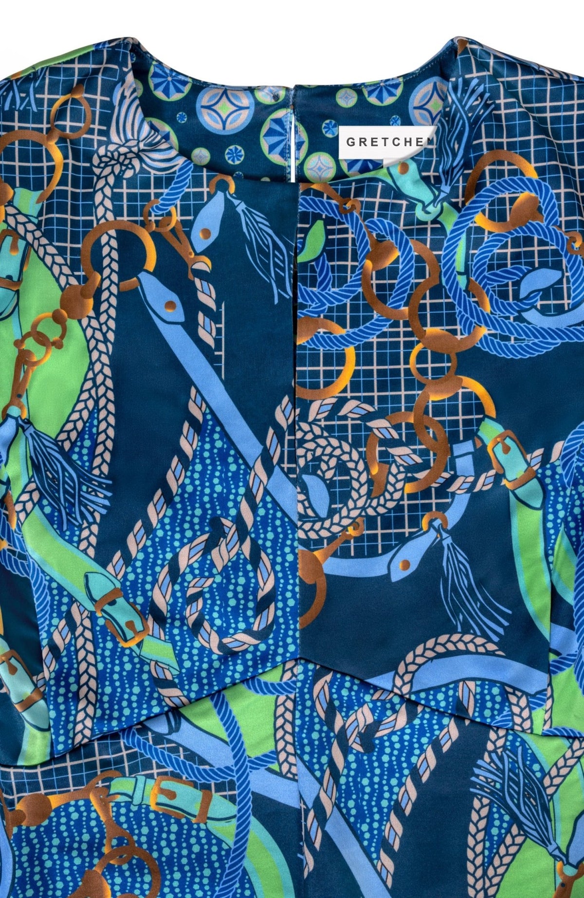 Twirly Whirly Dress - Ditto Blues