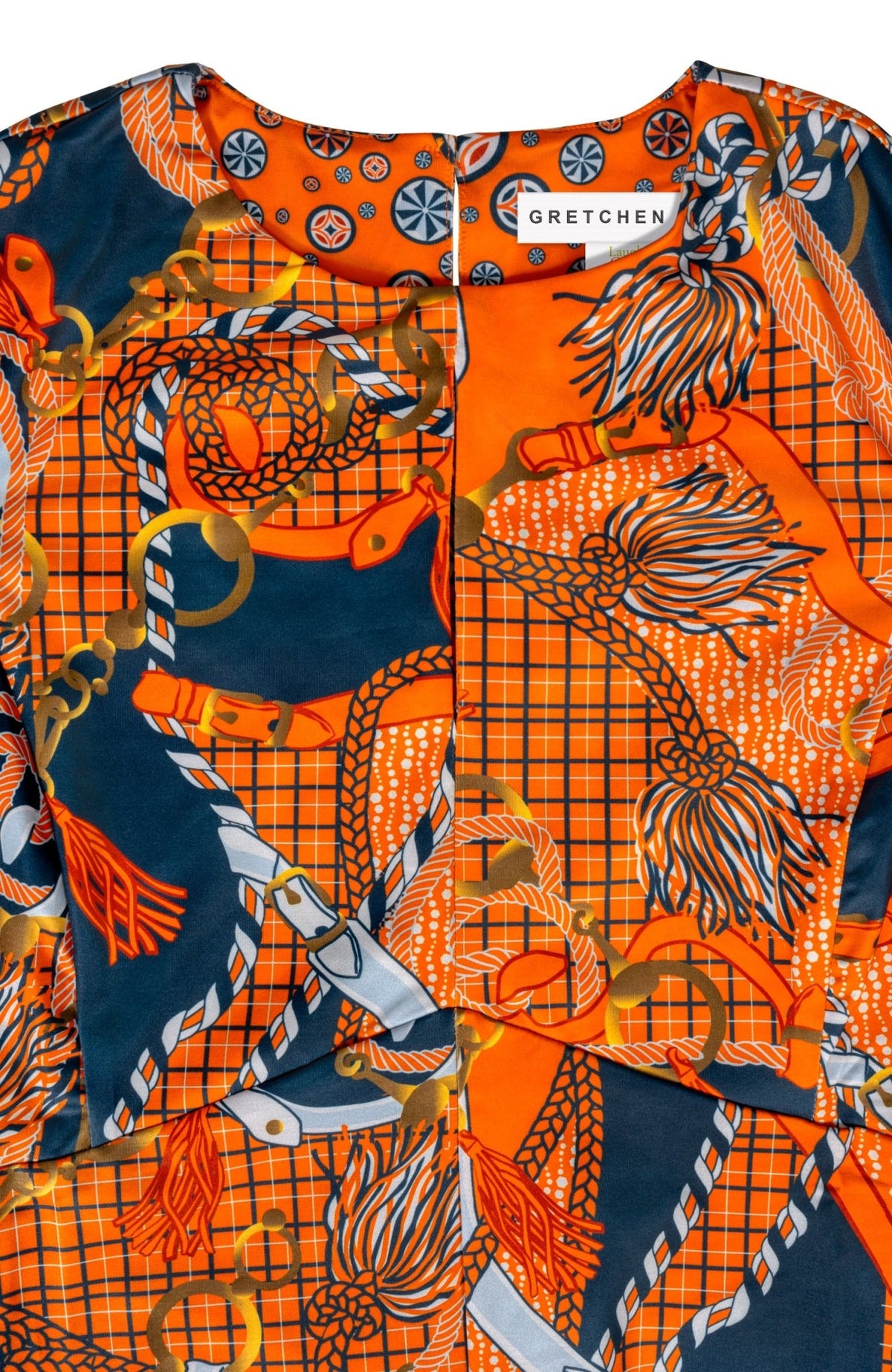 Twirly Whirly Dress - Ditto Orange