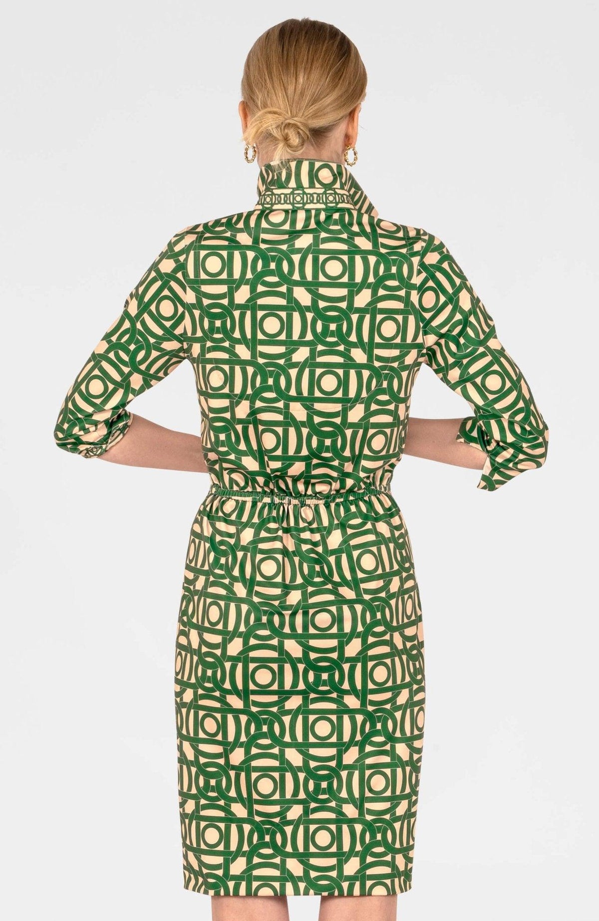 Twist & Shout Dress - Aubazine Forrest