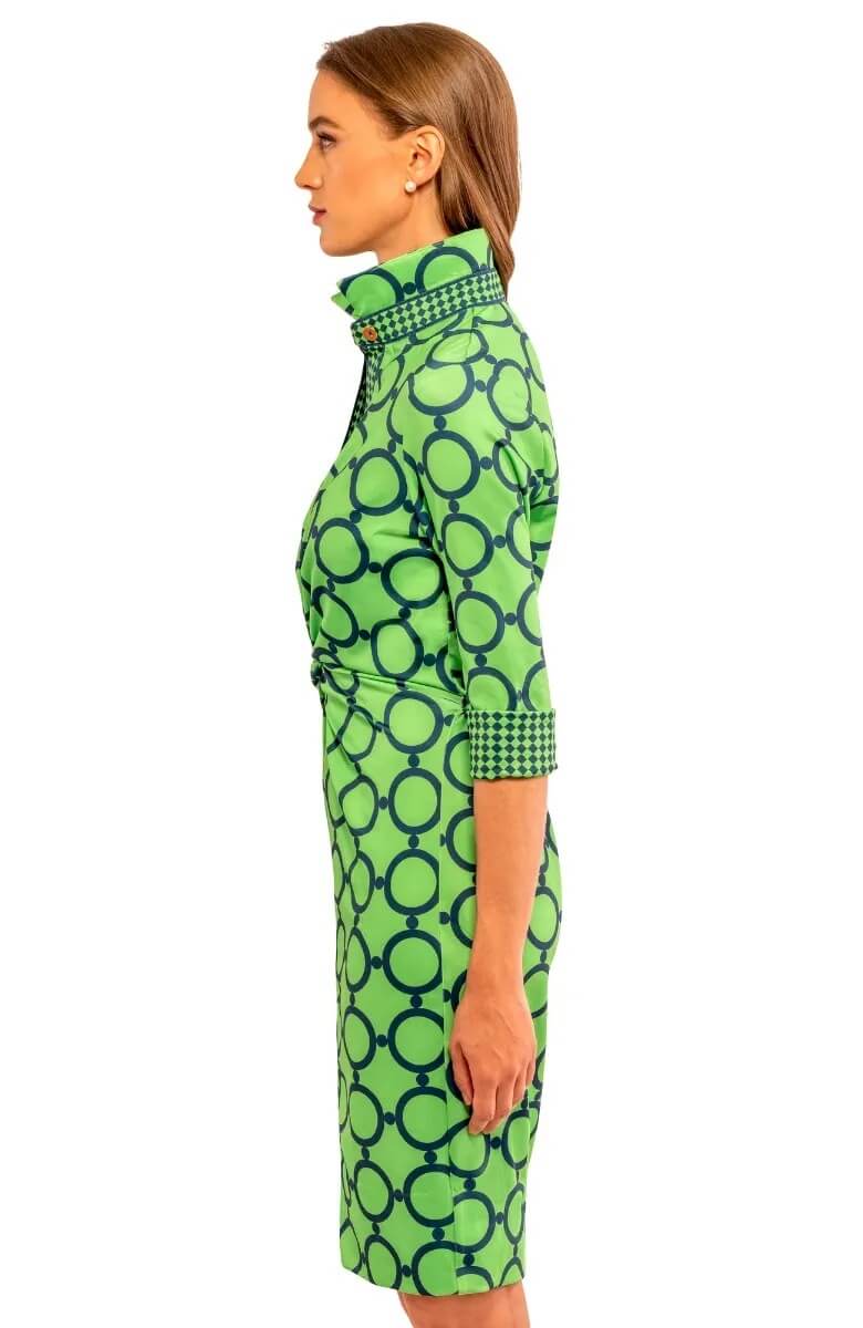 Twist & Shout Dress - Dip & Dot - Gretchen Scott Twist & Shout Dress - Dip & Dot - Gretchen Scott