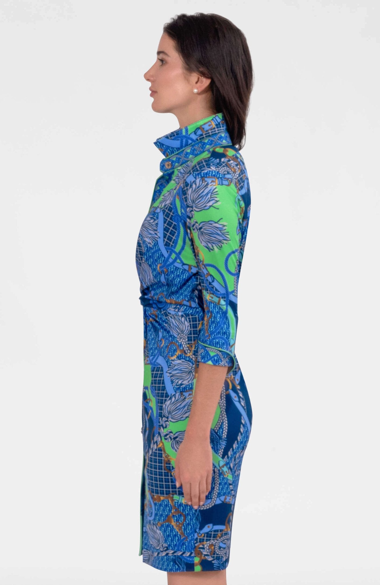 Twist & Shout Dress - Ditto - Final Sale Blues