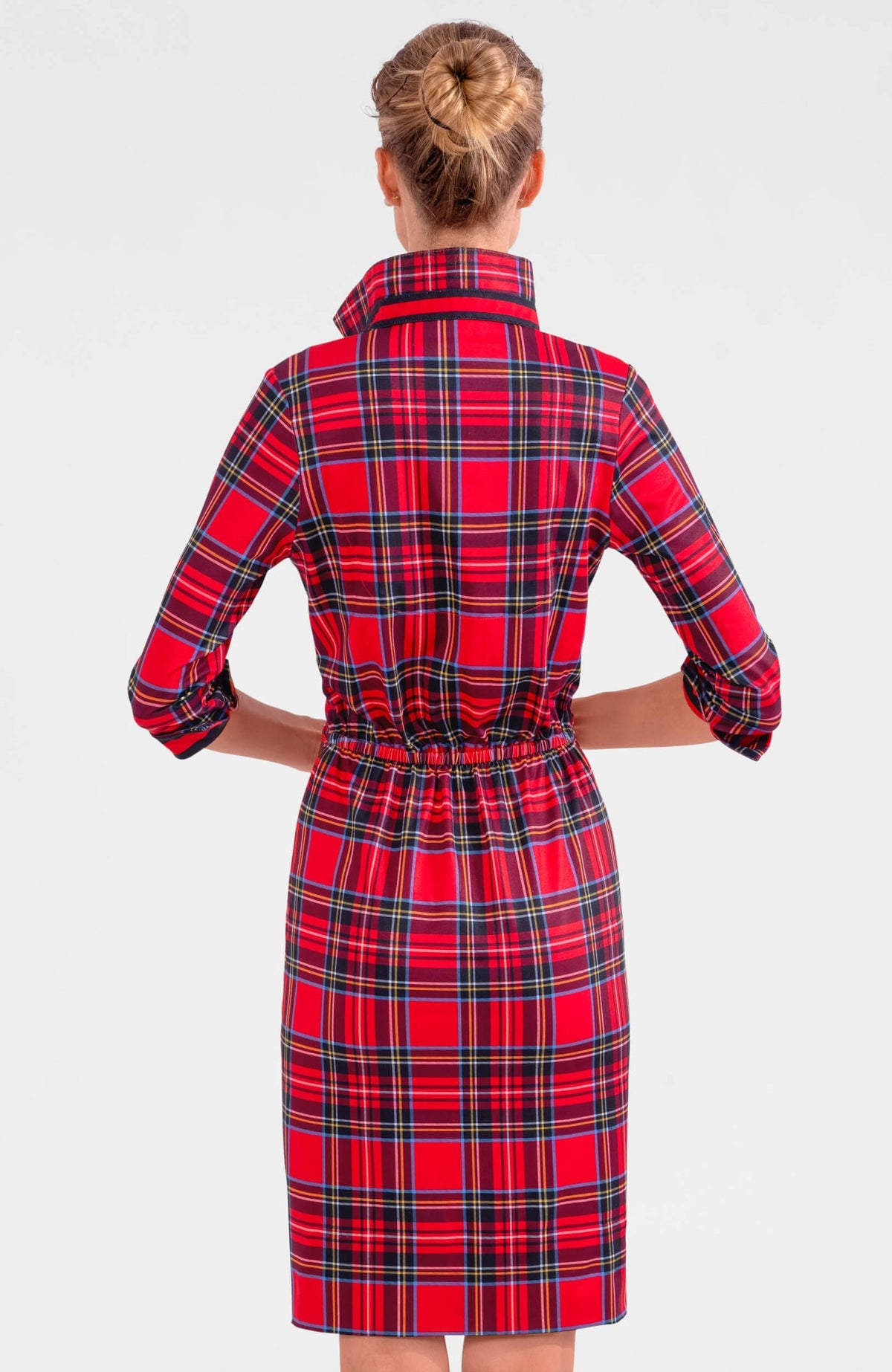 Twist & Shout Dress - Duke of York Red Multi