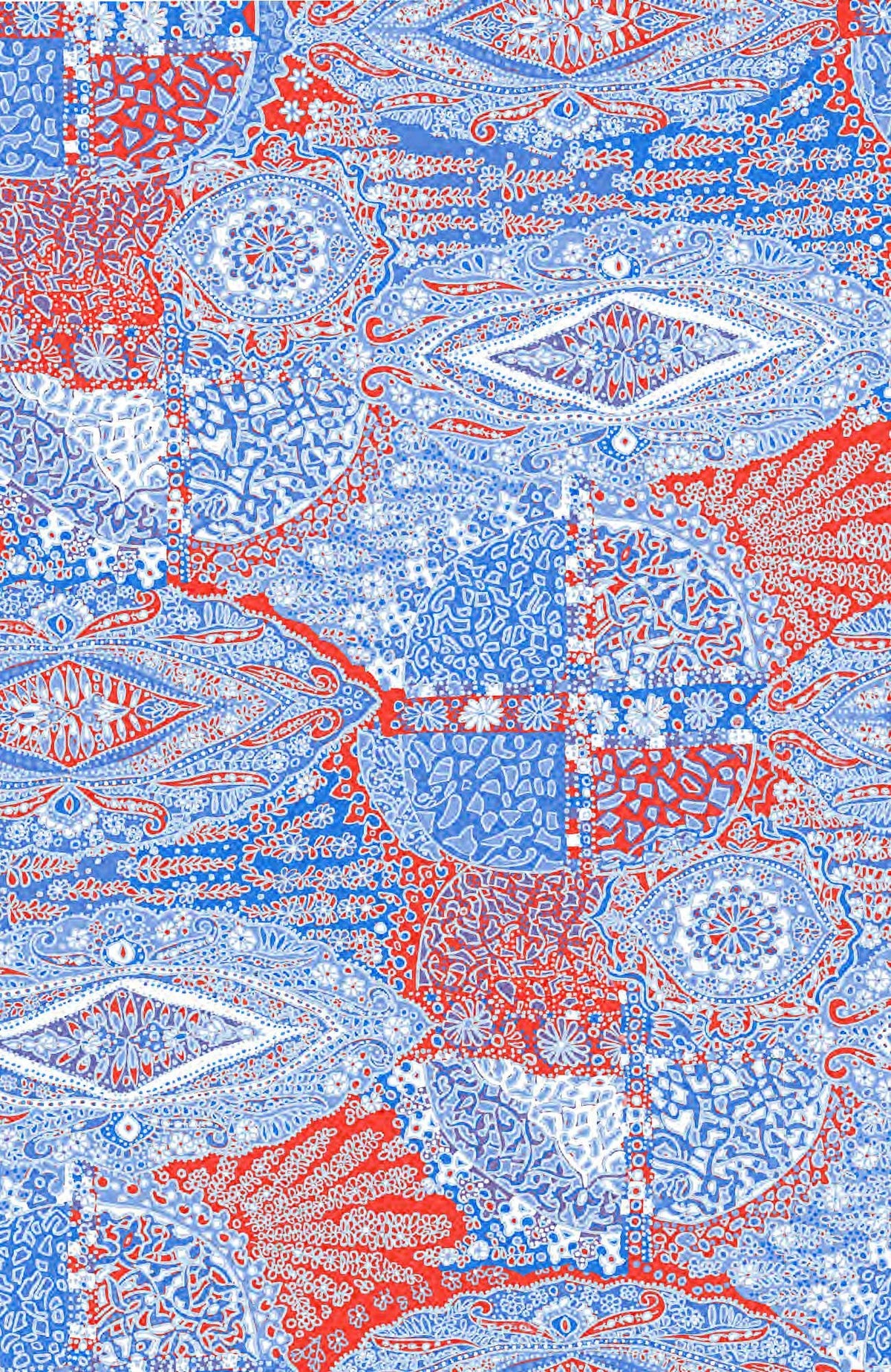 Twist & Shout Dress - Grand Bazaar Blues