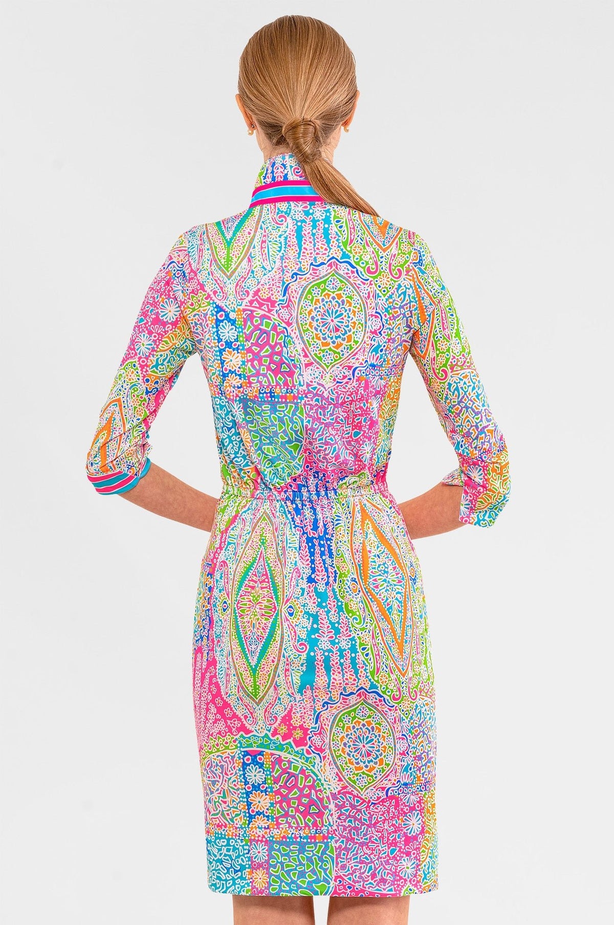 Twist & Shout Dress - Grand Bazaar Brights