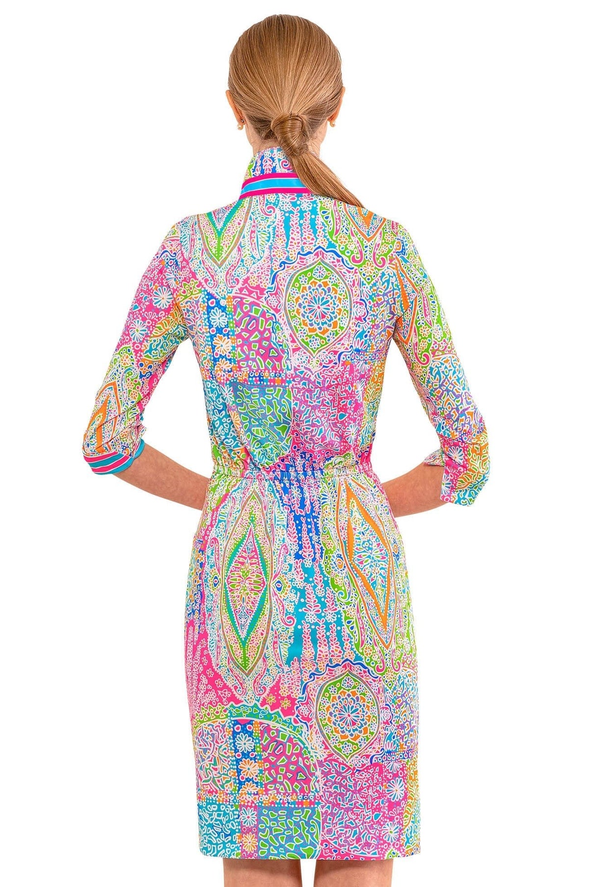 Twist & Shout Dress - Grand Bazaar Brights