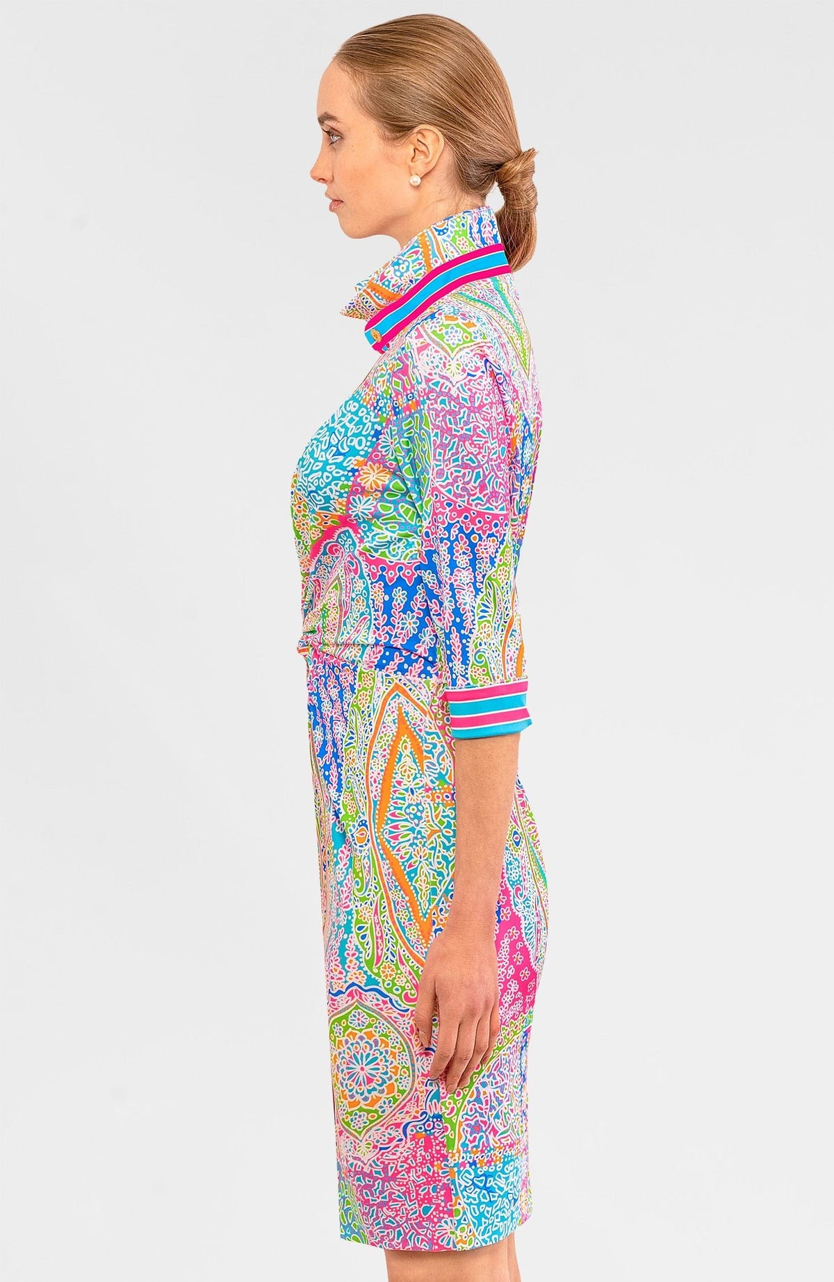 Twist & Shout Dress - Grand Bazaar Brights