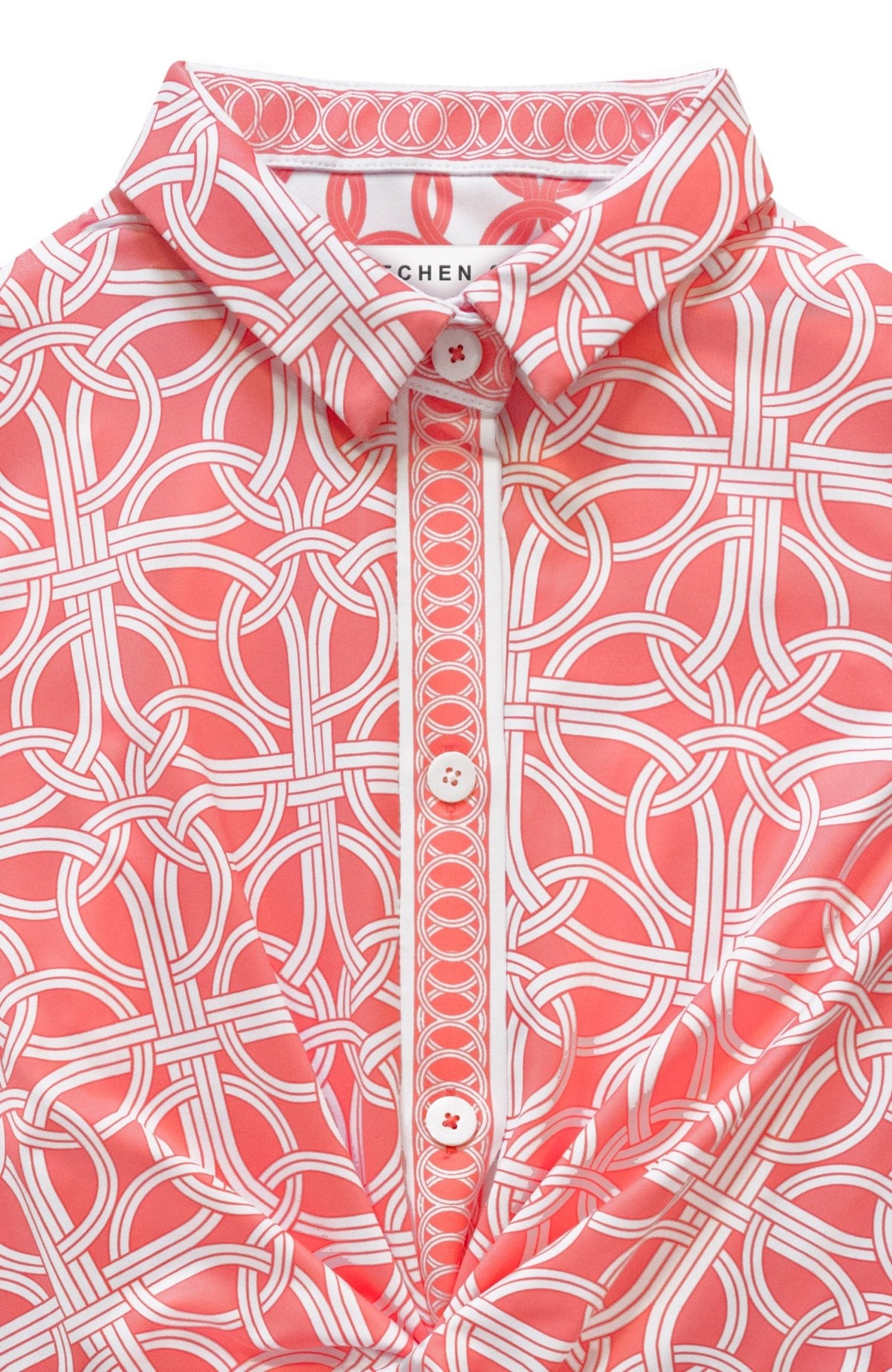 Twist & Shout Dress - Ring Toss Melon