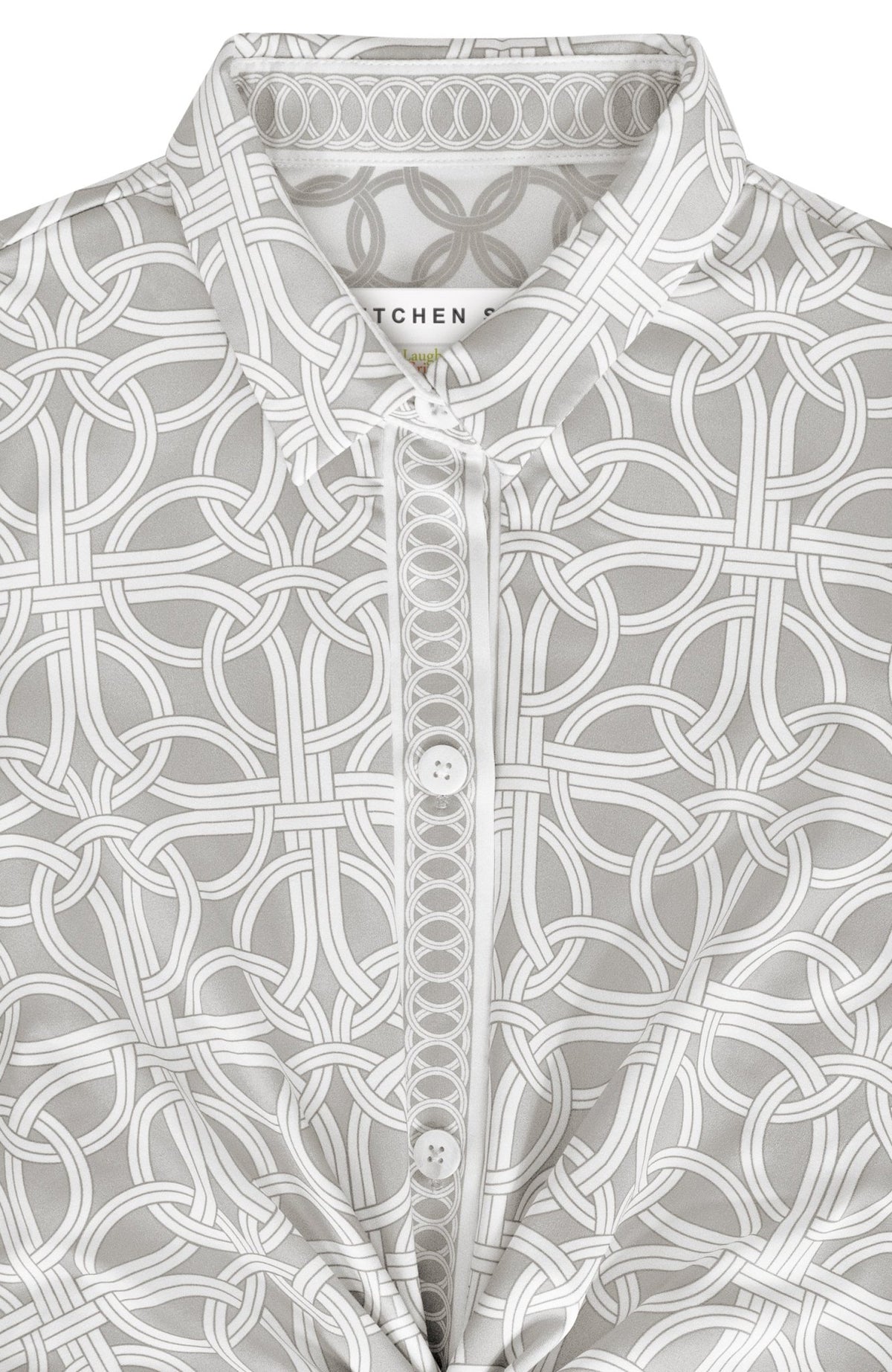 Twist & Shout Dress - Ring Toss Khaki