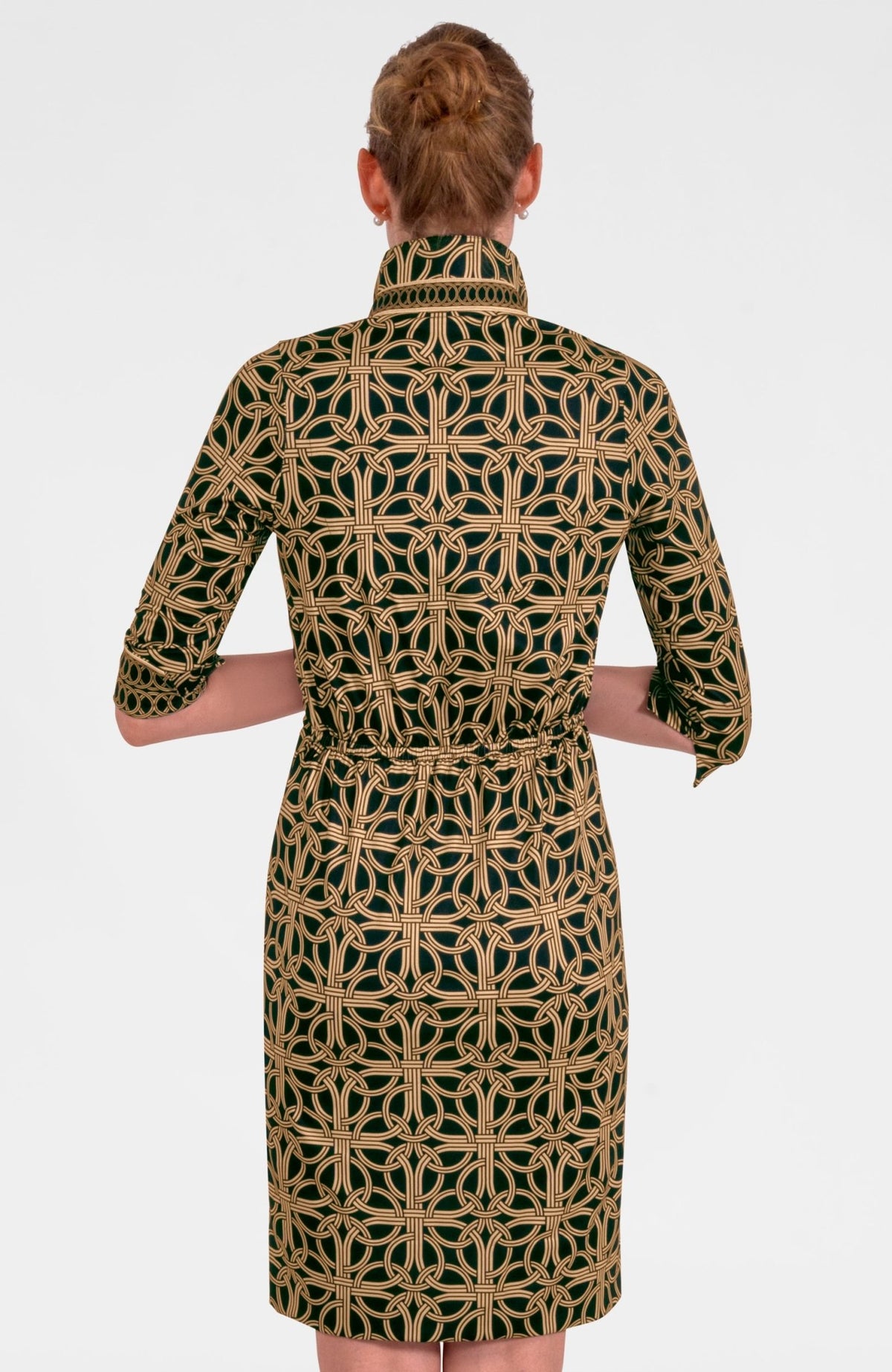 Twist & Shout Dress - Ring Toss Black