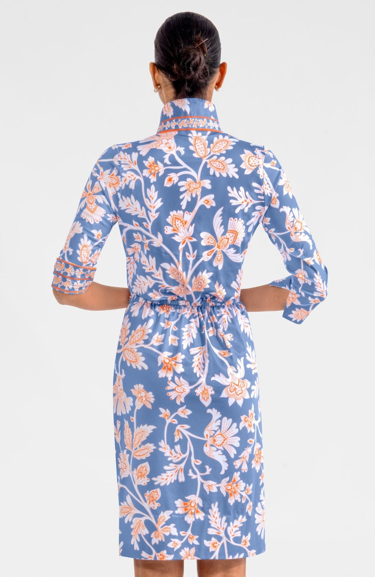 Twist & Shout Dress - Stunning Stippling Periwinkle