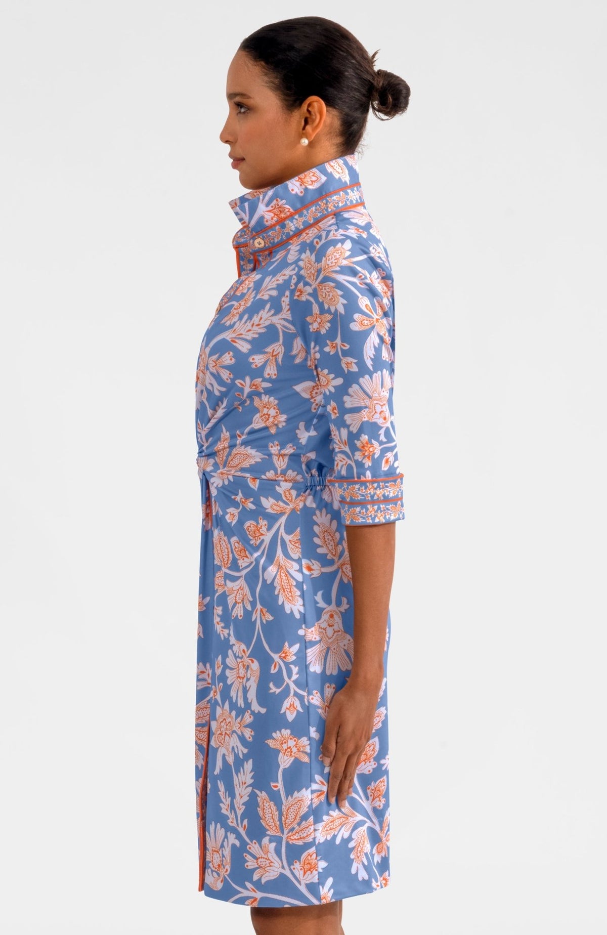 Twist & Shout Dress - Stunning Stippling Periwinkle