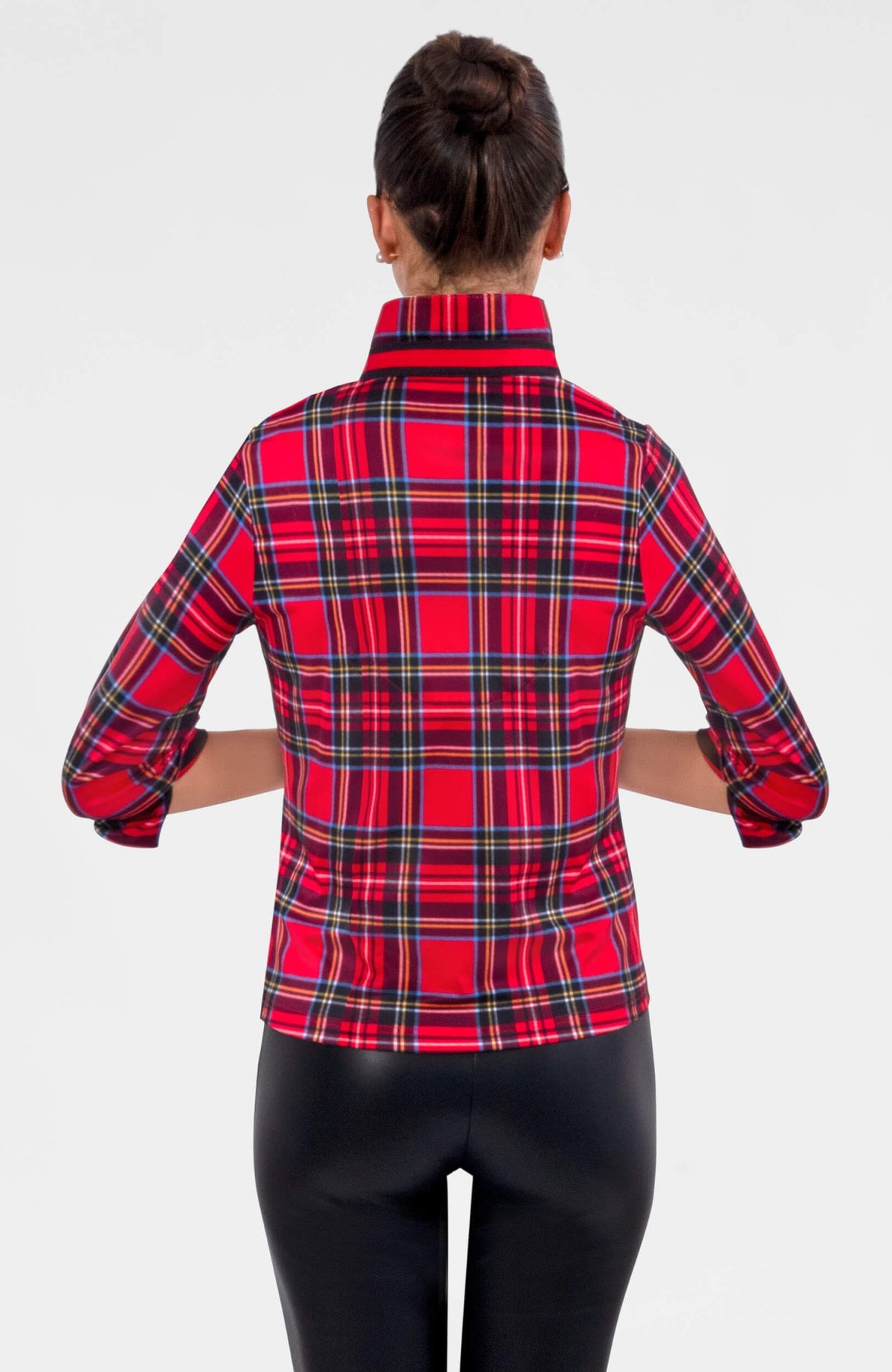 Twist & Shout Top - Duke Of York Red Multi