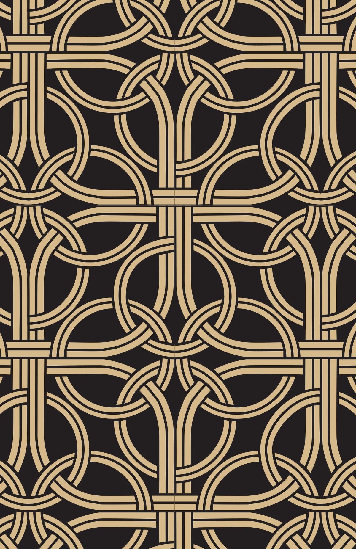 Twist & Shout Top - Ring Toss Black