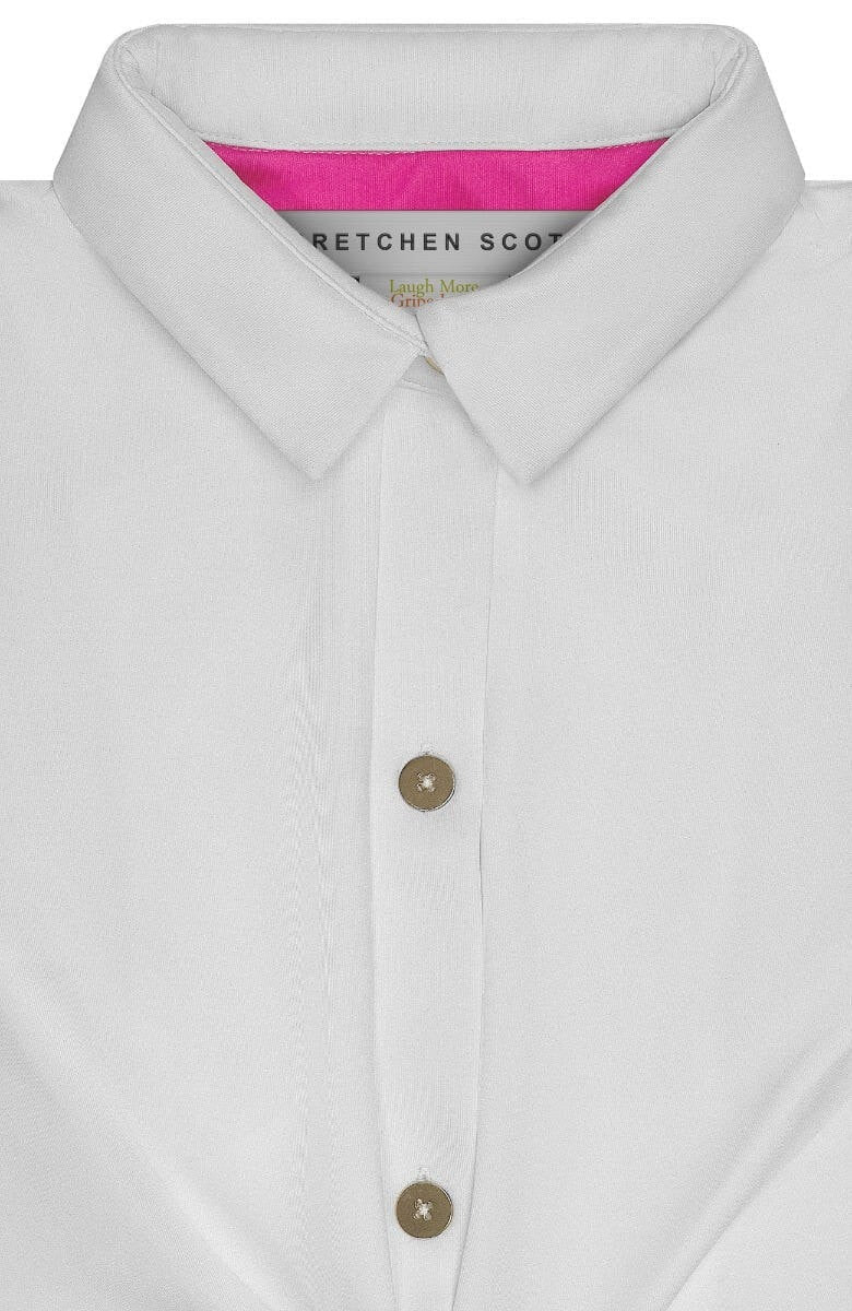 Twist & Shout Top - Solid White