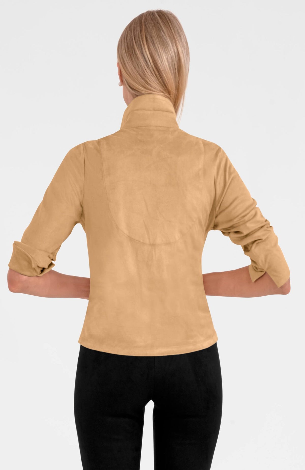 Twist & Shout Top - Ultra Suede Khaki