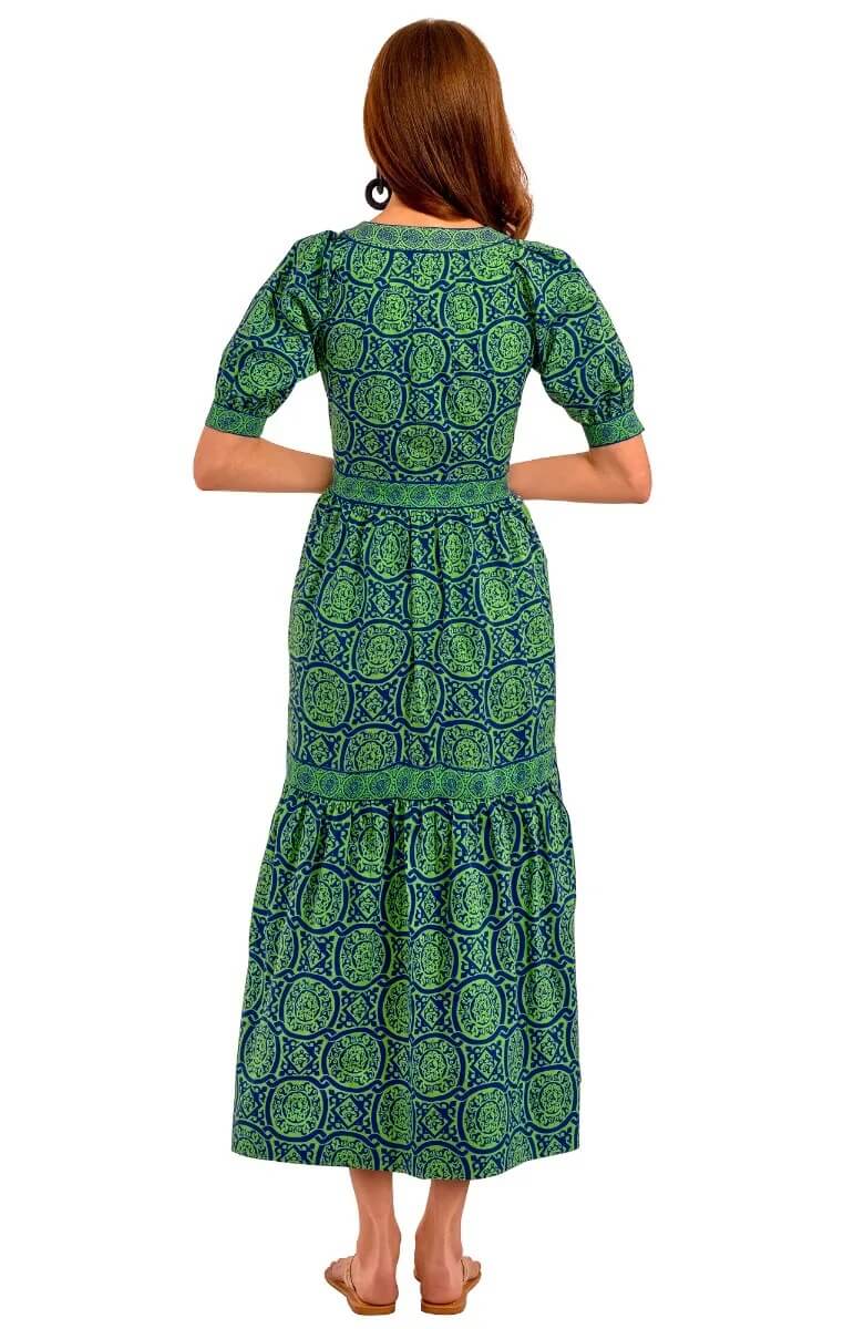 Viviers Dress - Sultan's Dining Room - Final Sale Royal Kelly