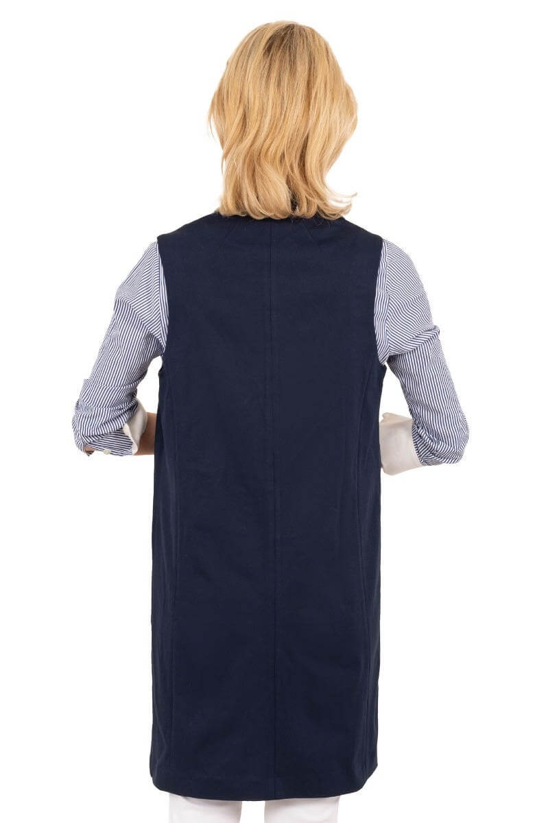 Banker Vest Navy