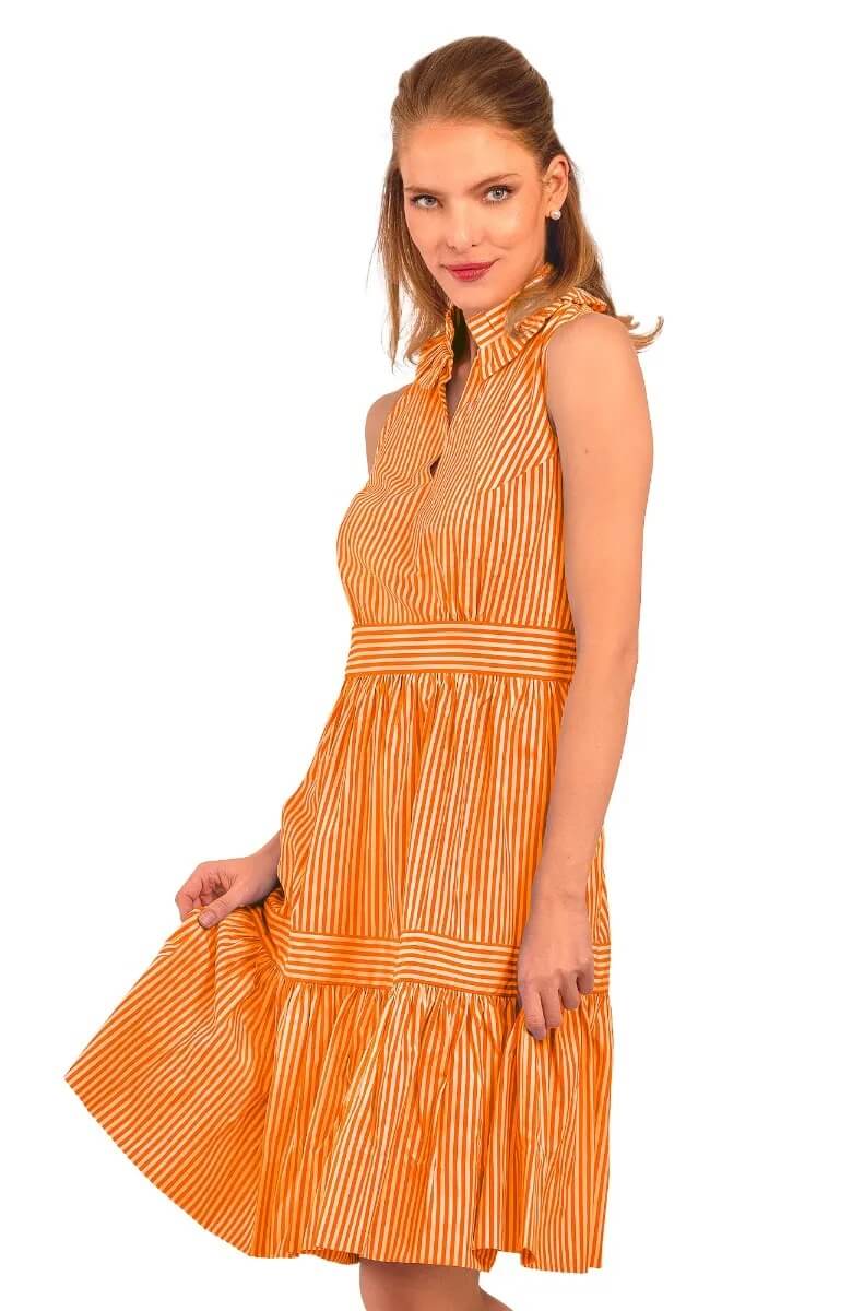 Wash & Wear Hope Dress Orange