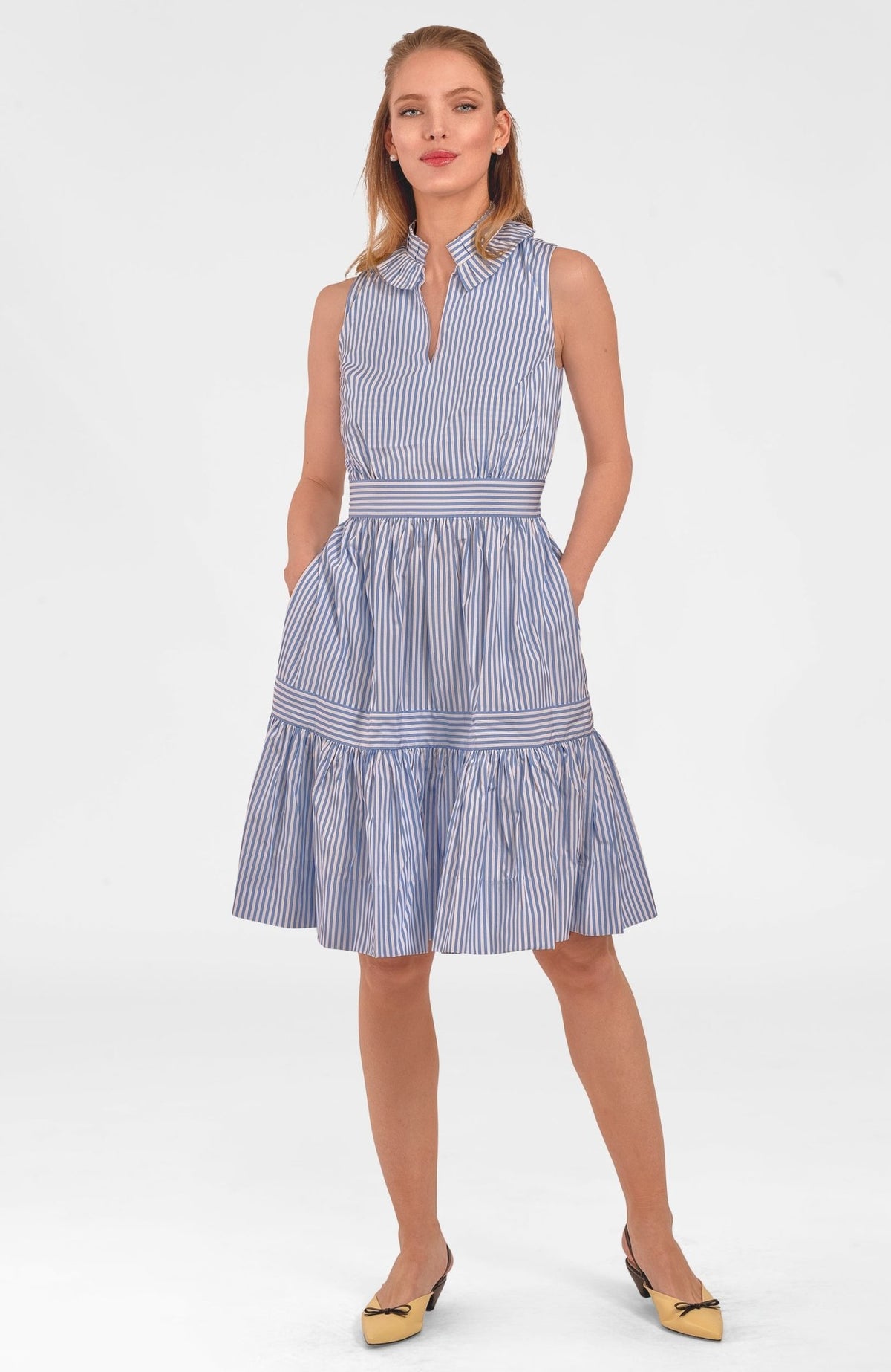 Wash & Wear Hope Dress Periwinkle