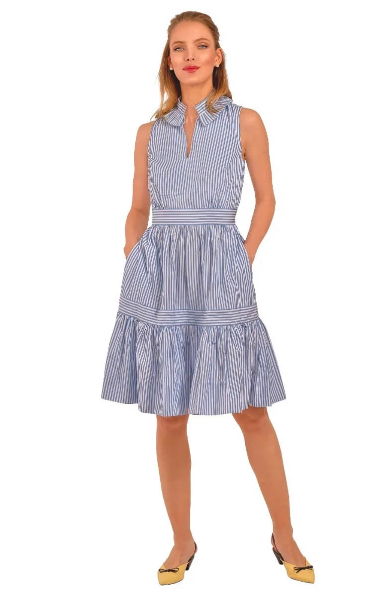Wash & Wear Hope Dress Periwinkle