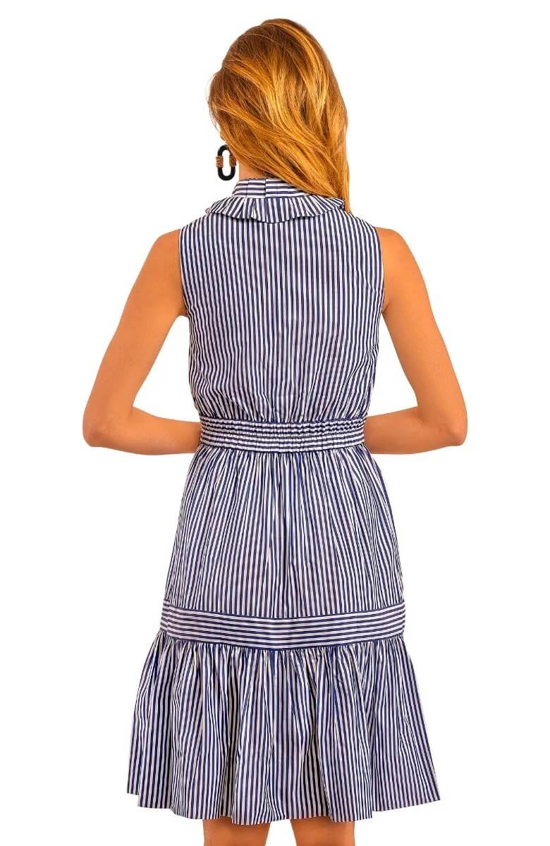 Wash & Wear Hope Dress Navy