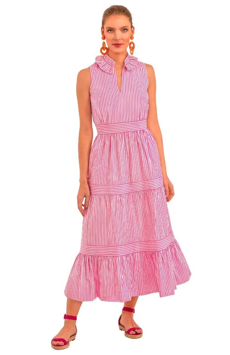 Wash & Wear Hope Midi/Maxi Dress Pink