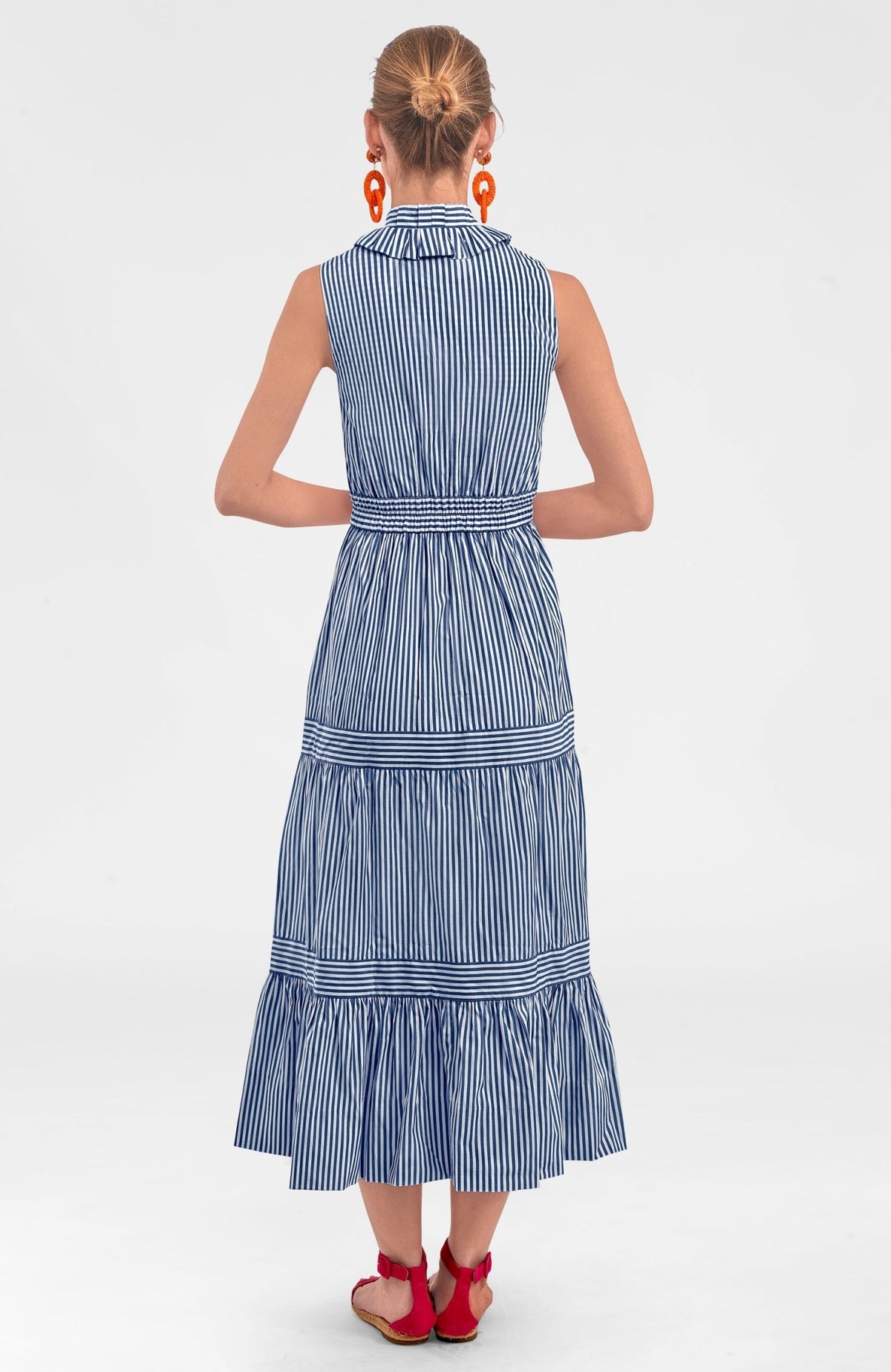 Wash & Wear Hope Midi/Maxi Dress Navy