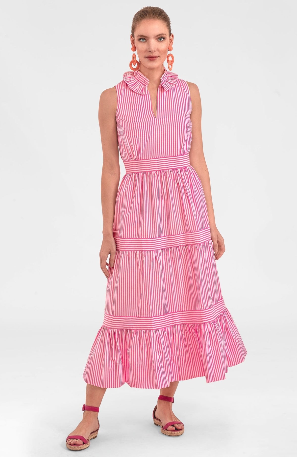 Wash & Wear Hope Midi/Maxi Dress Pink