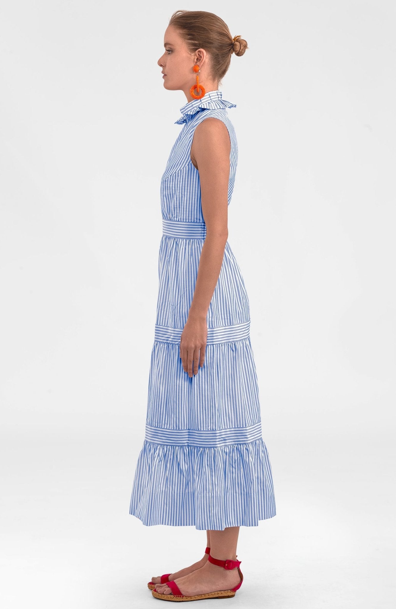 Wash & Wear Hope Midi/Maxi Dress Periwinkle