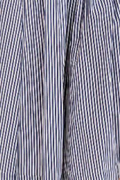 Wash & Wear June Dress - Stripe Navy