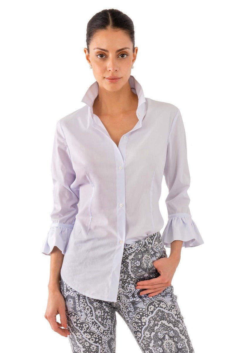 Wash / Wear Priss Blouse - Final Sale Misty