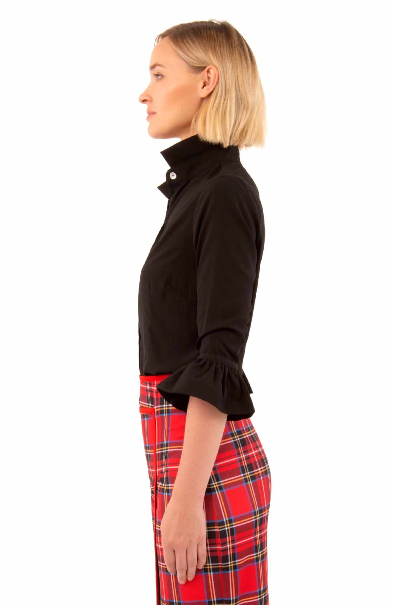 Wash / Wear Priss Blouse - Final Sale Black