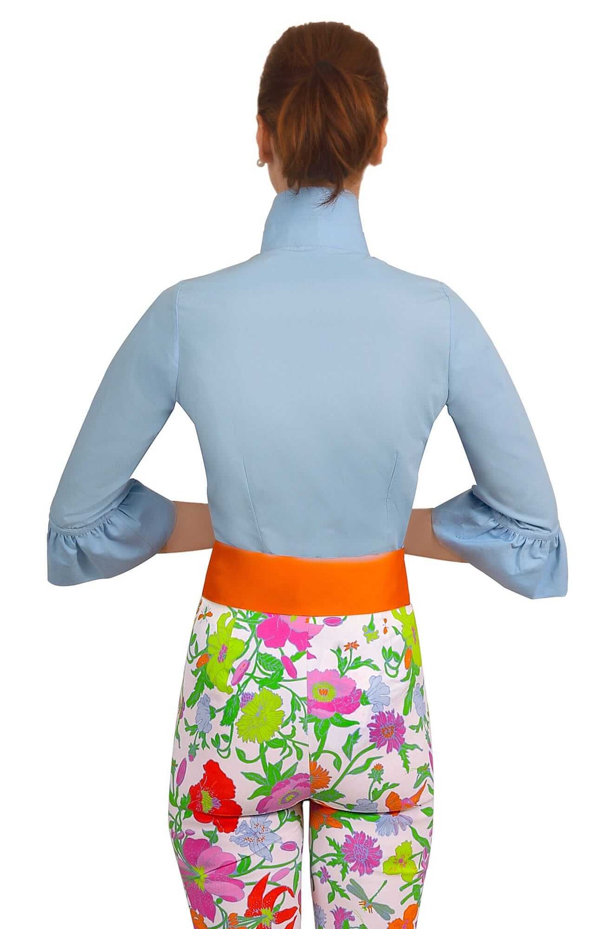 Wash / Wear Priss Blouse - Final Sale Periwinkle