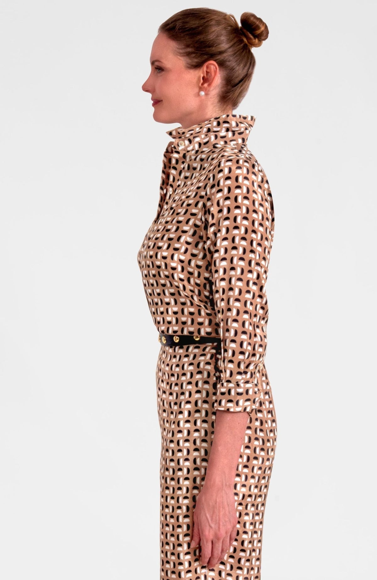 Waxing Crescent Blouse Khaki