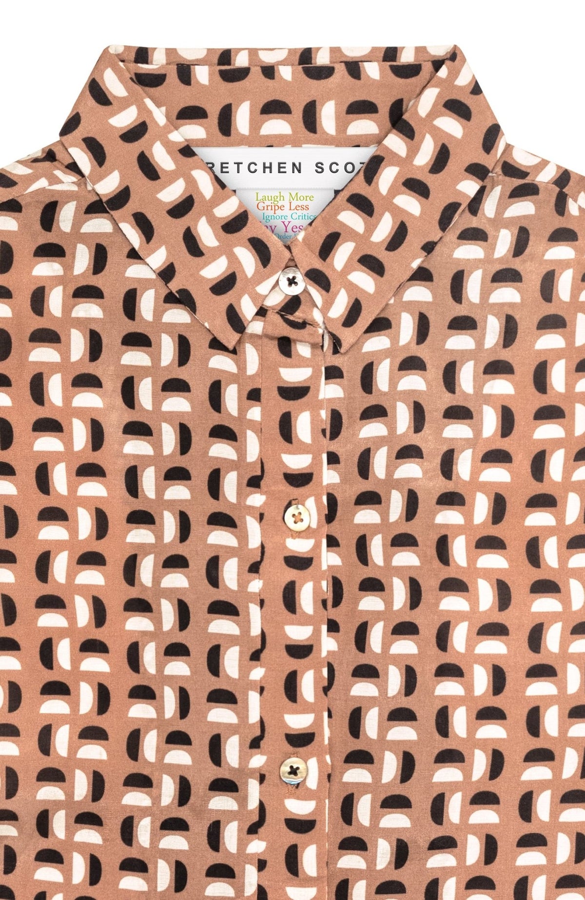 Waxing Crescent Blouse Khaki