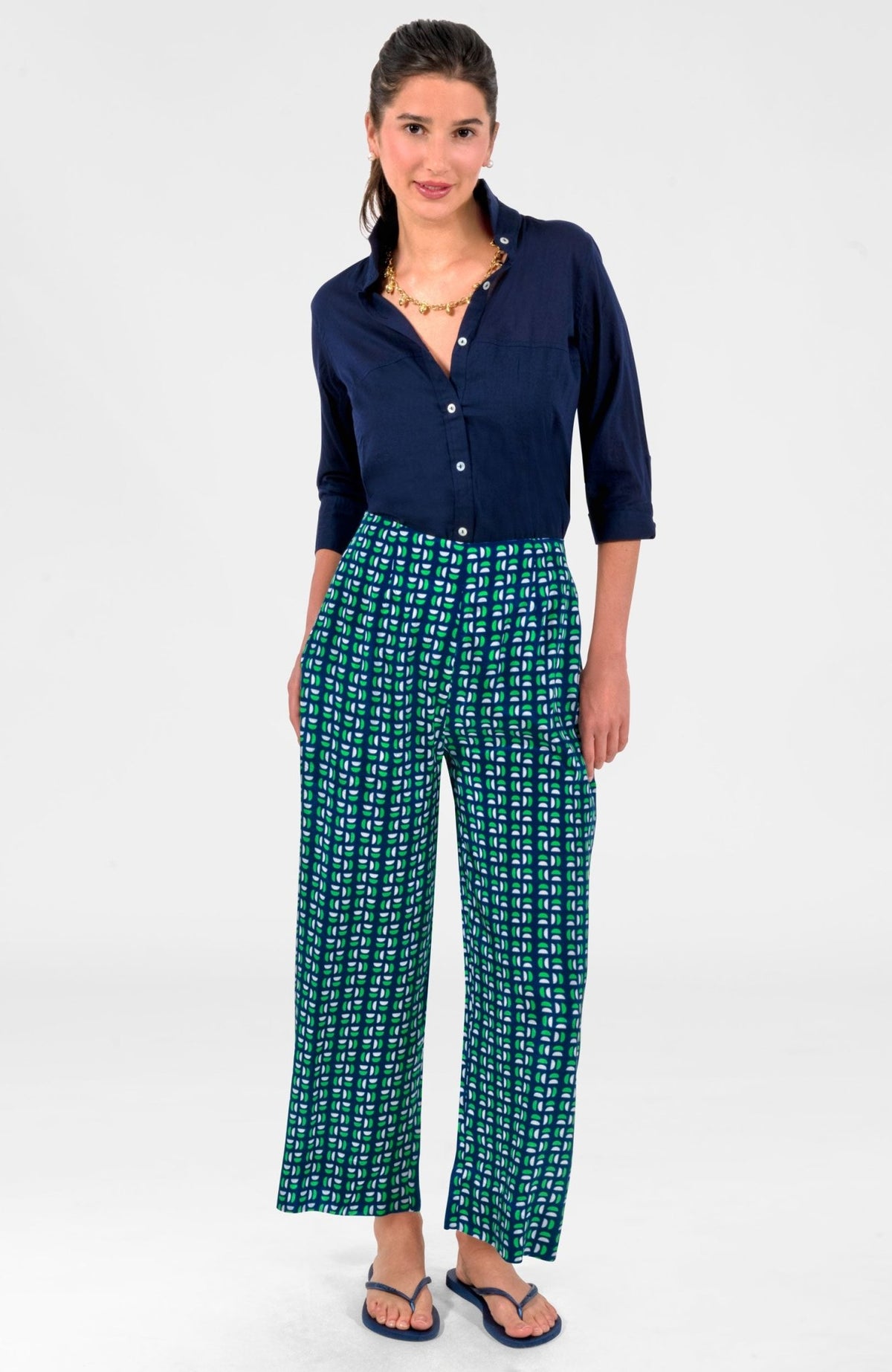 Waxing Crescent Pant Navy