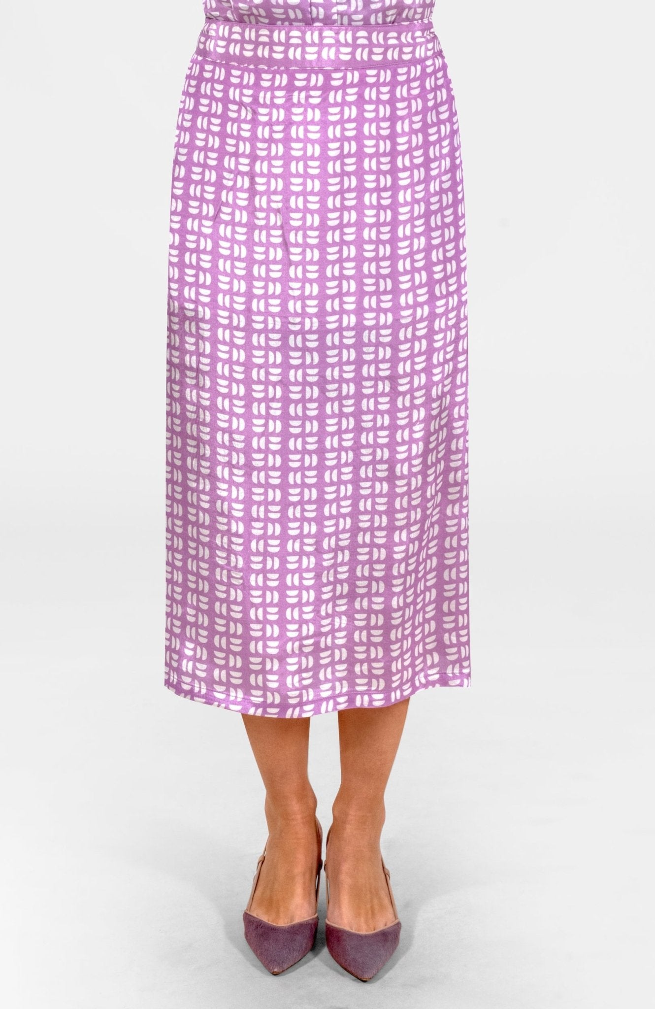 Waxing Crescent Skirt Lavender