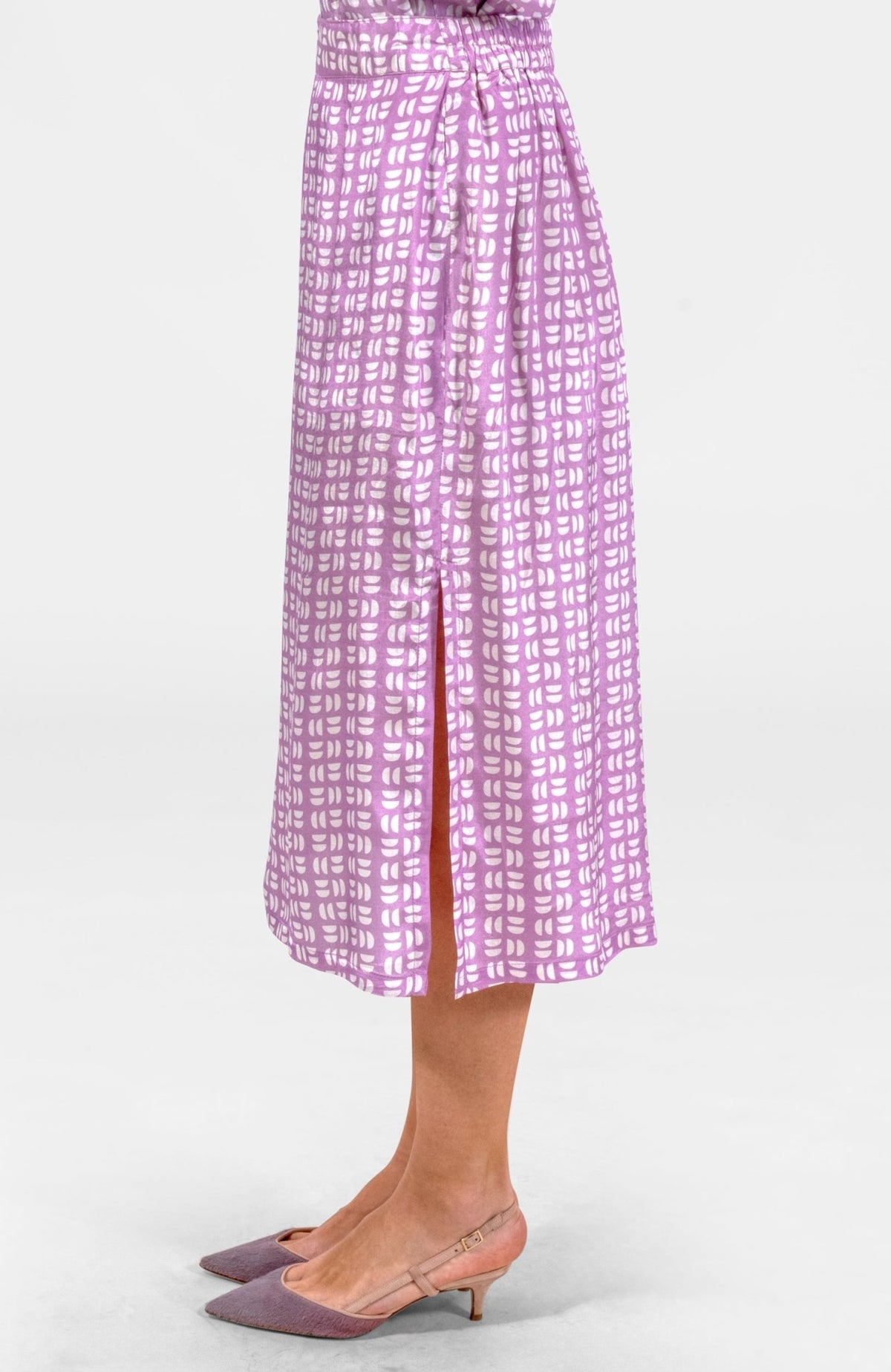 Waxing Crescent Skirt Lavender