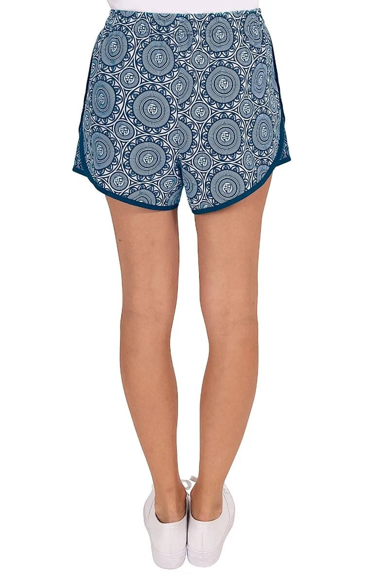 Work Out Shorts - St. Lawrence Navy White