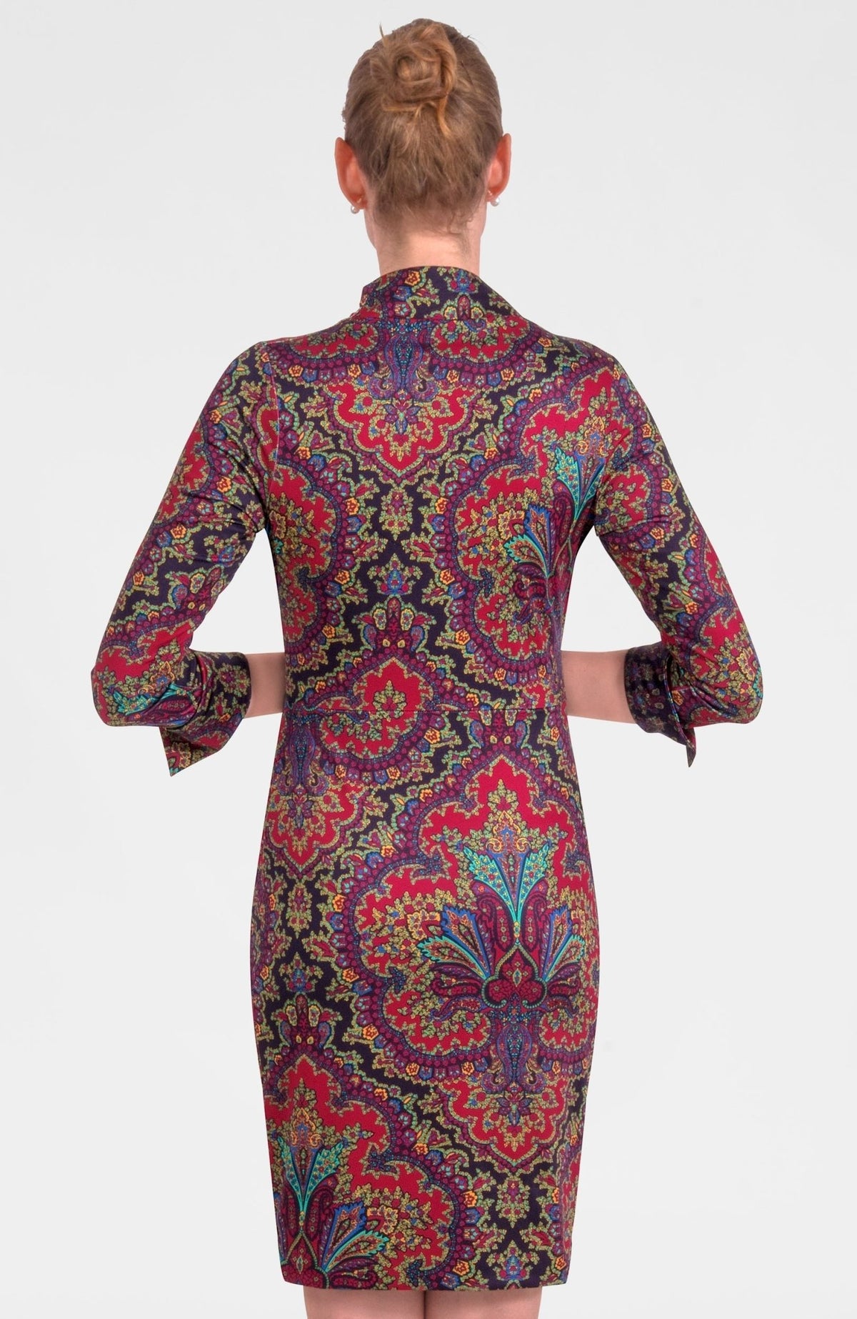 Wrapsody Dress - Passion Paisley Black