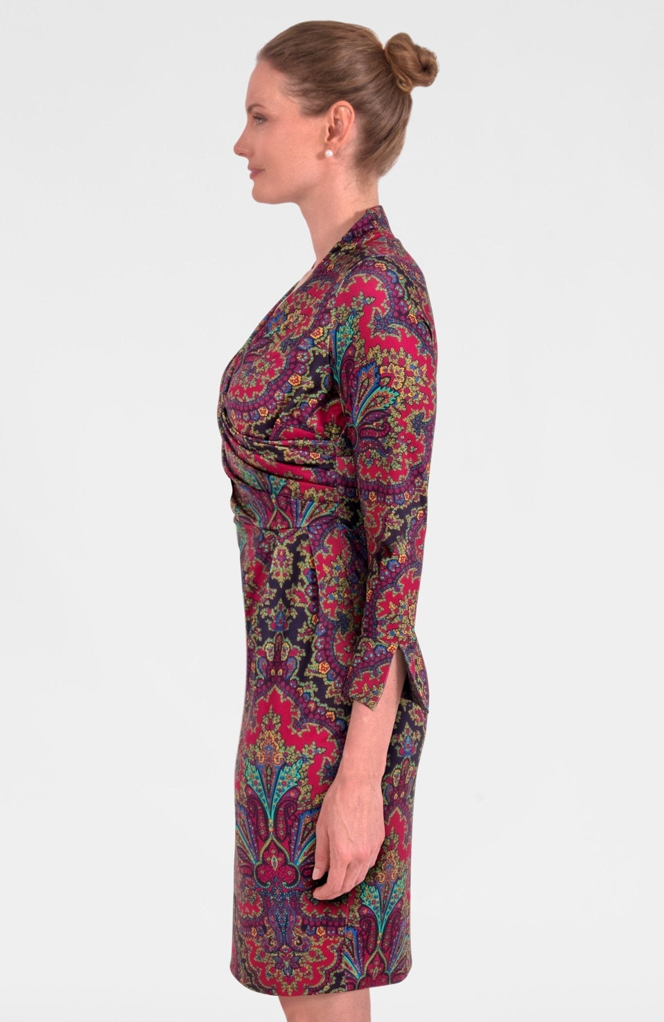 Wrapsody Dress - Passion Paisley Black