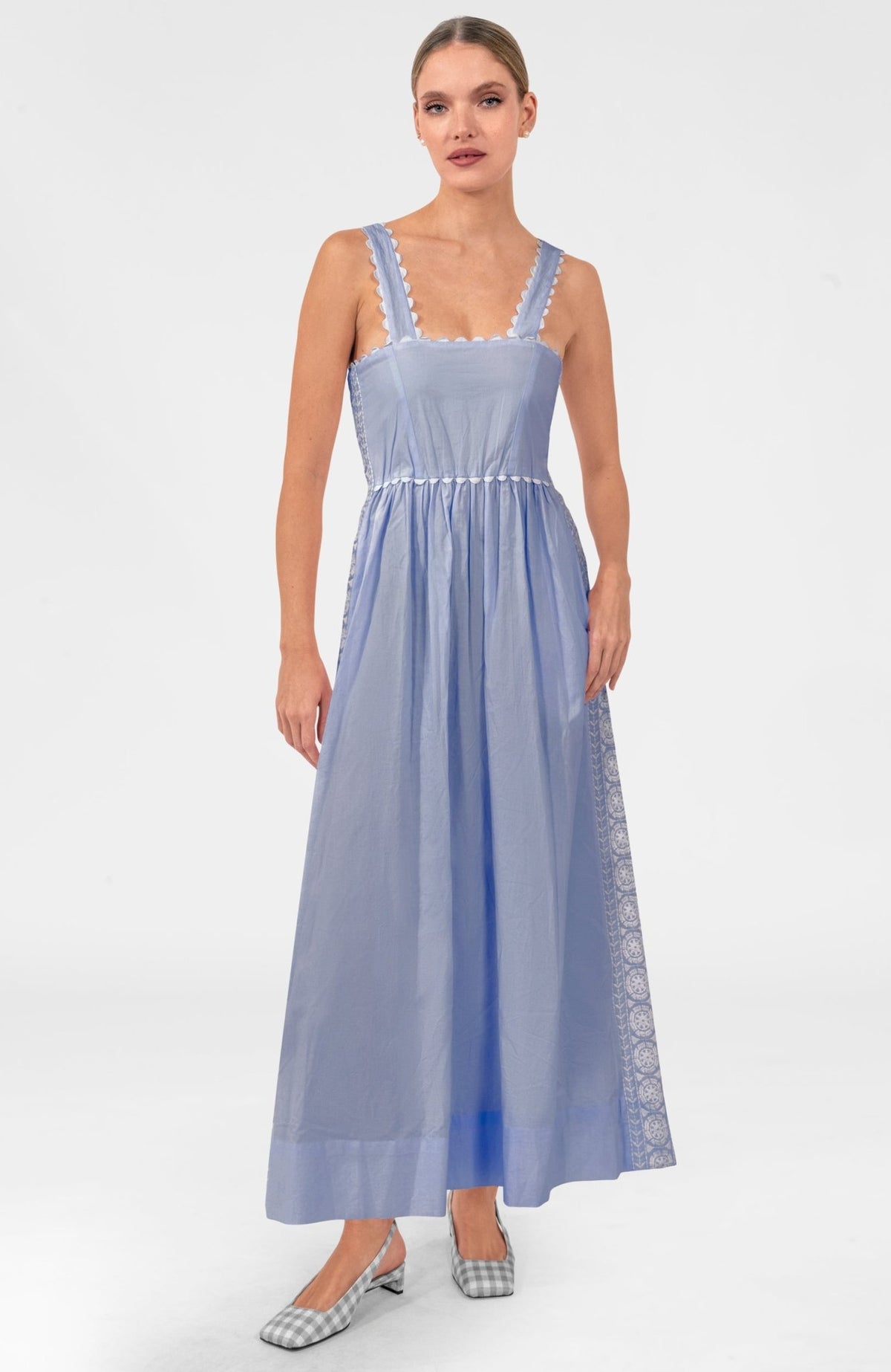 Ziggy Dress - Solid Periwinkle